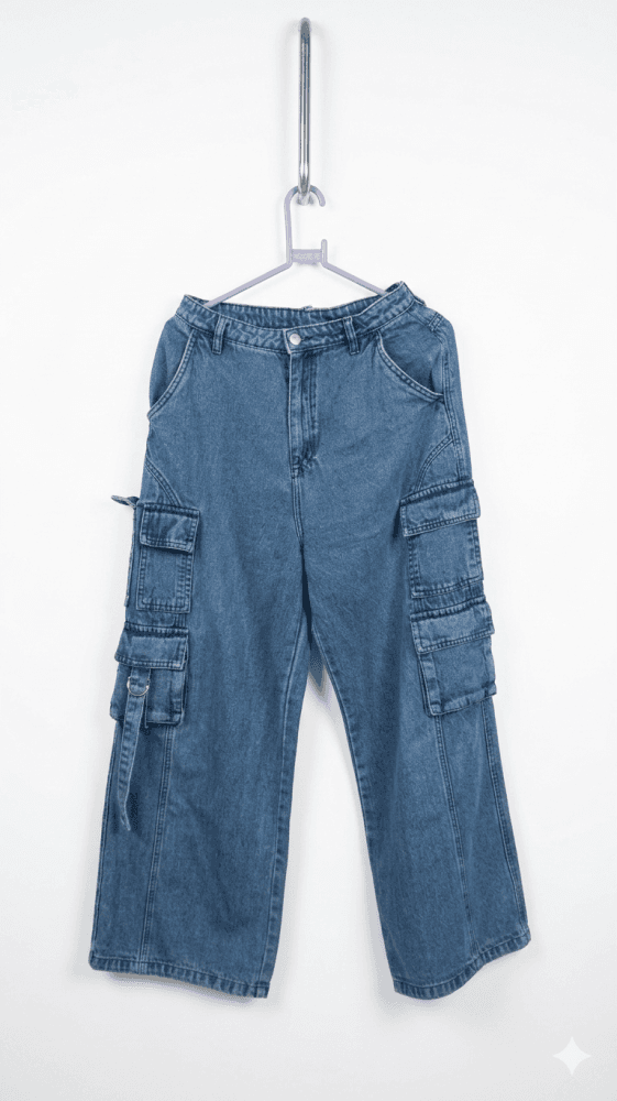 Blue Cargo Size- 34