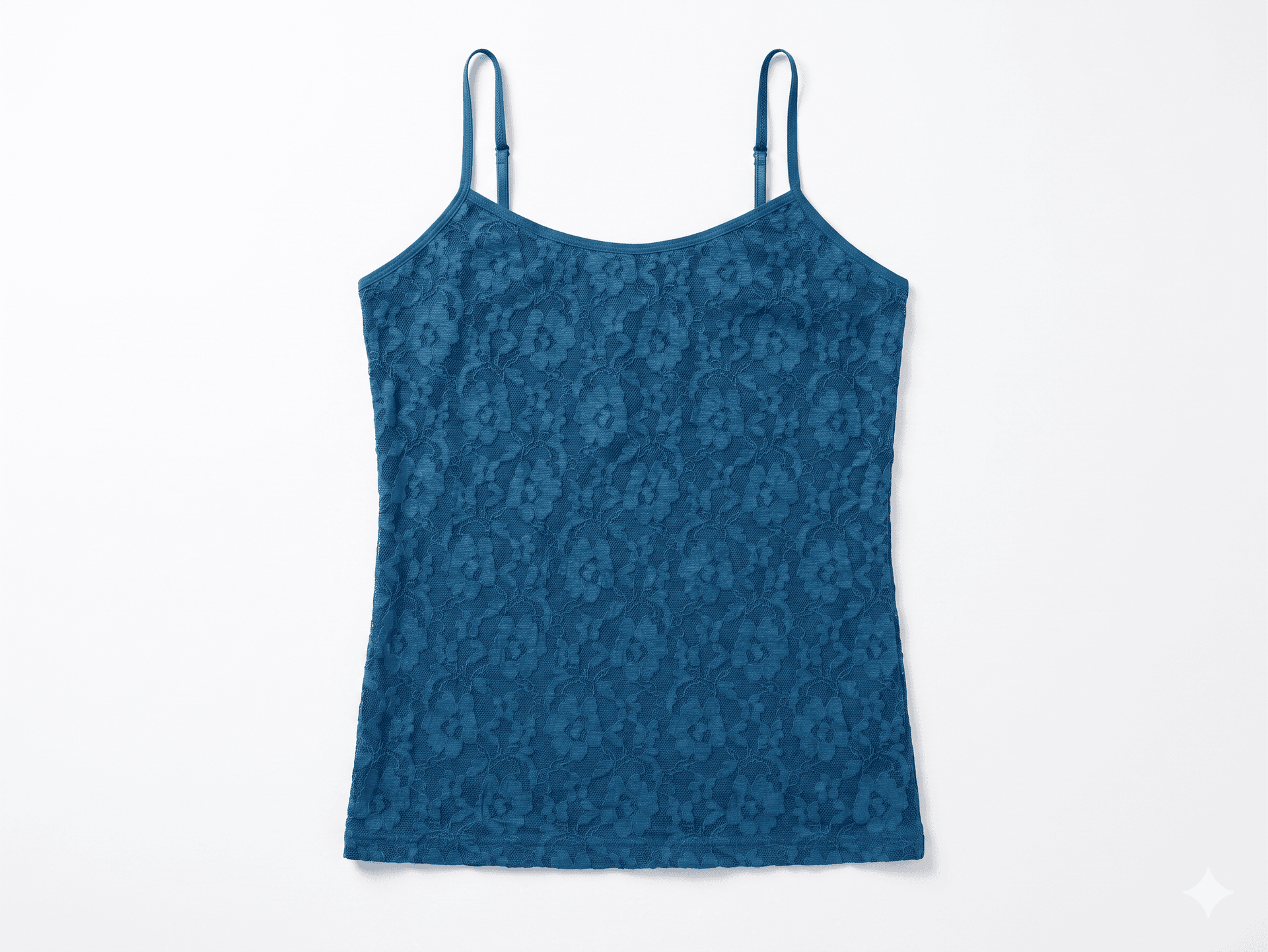 Blue sleeveless top