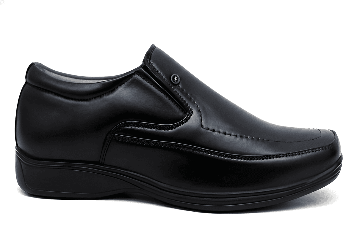 FOX Men's Classic Formal Office Shoes - Black